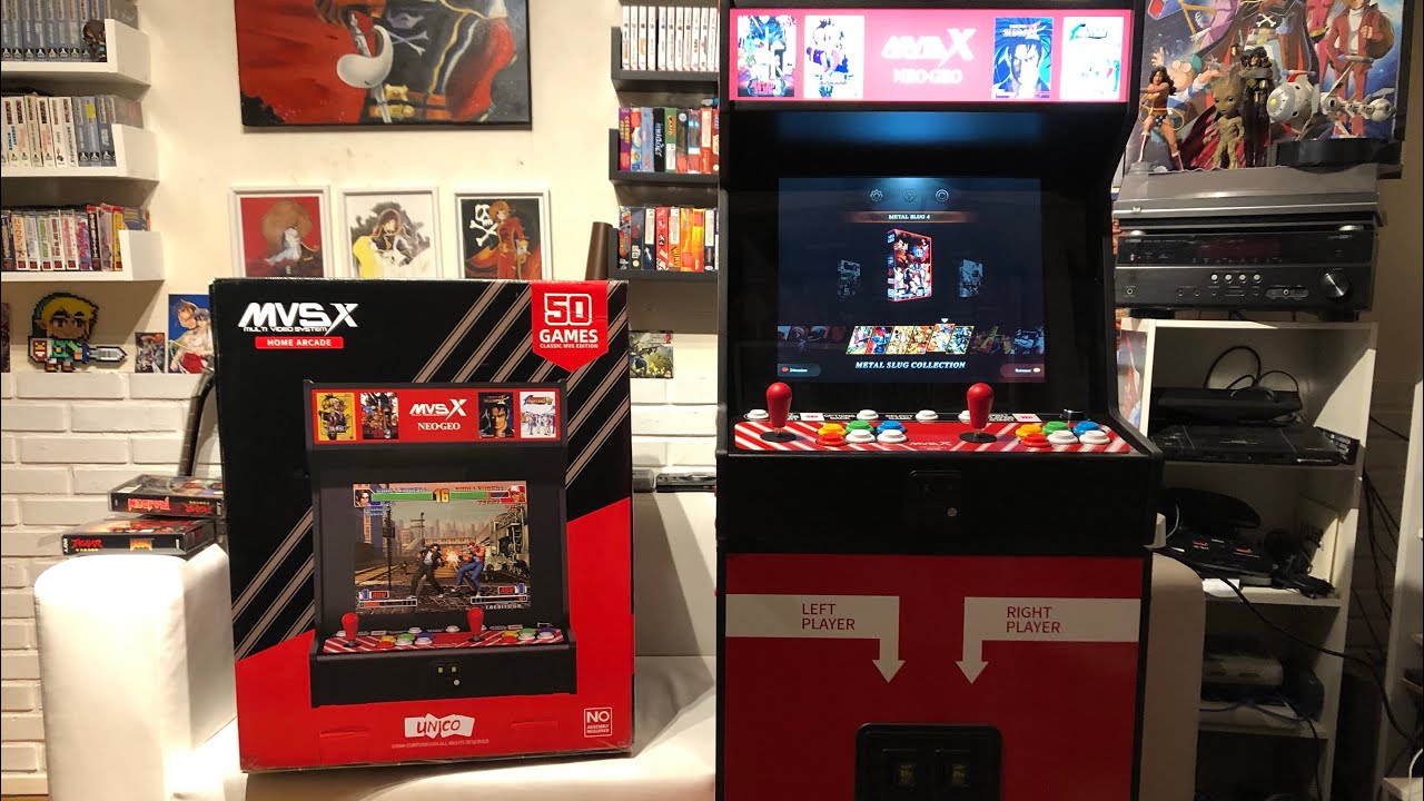 Collections et Anecdotes : MVSX NEO GEO SNK BARTOP Acquisition pertinente ou inutile ?