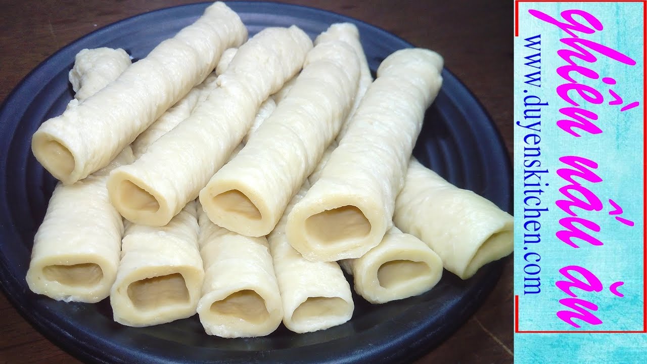Cách Làm MÌ CĂN ỐNG | MÌ CĂN NON By Duyen's Kitchen | Ghiền nấu ăn
