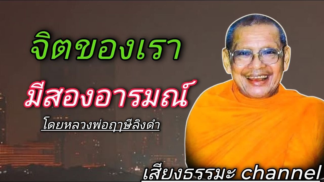 จิตของเรามีสองอารมณ์ หลวงพ่อฤาษีลิงดำ #ช่องเสียงธรรมะ