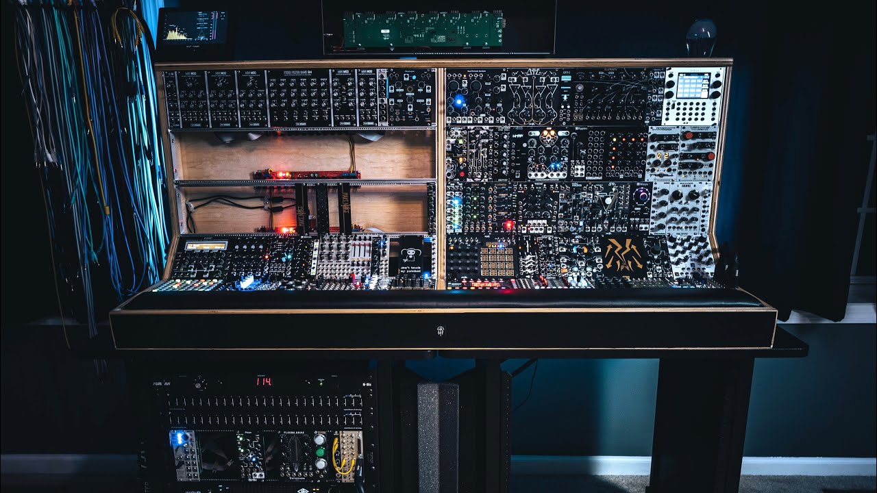 DIY Large Eurorack Case Pt. 2! FINISHING THE CASE