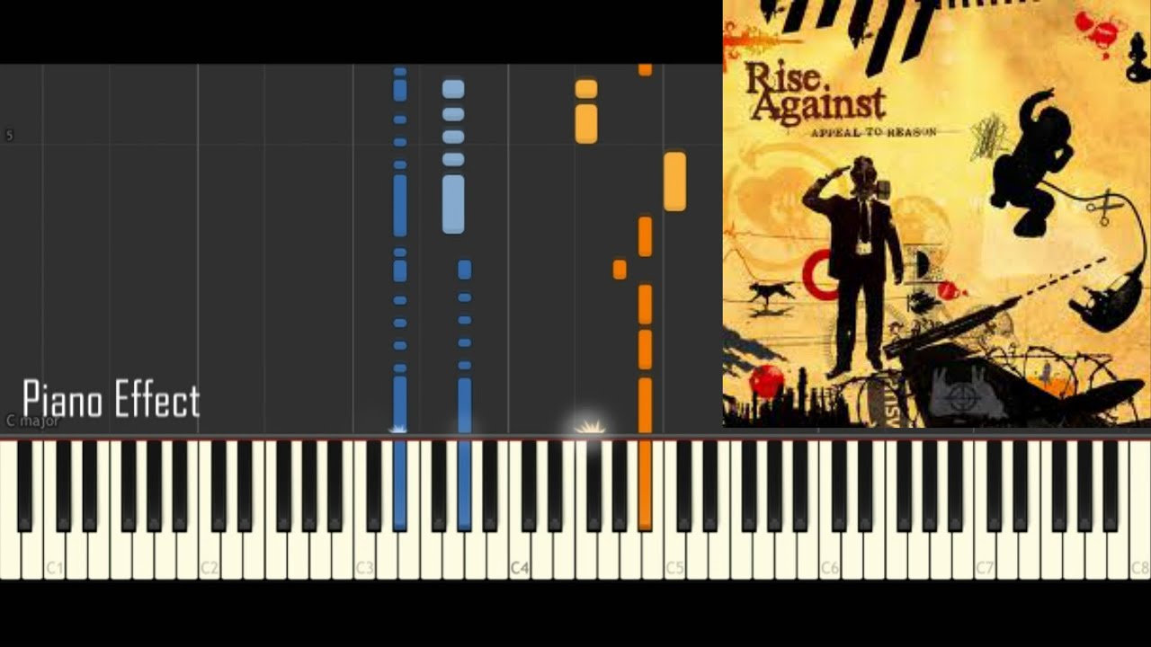 Rise Against - Savior (Piano Tutorial Synthesia)