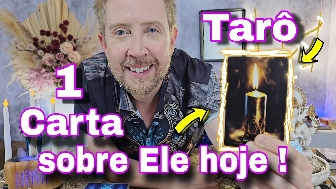 1 CARTA SOBRE ELE HOJE ! QUAL A ENERGIA DELE HOJE EM RELAÇÃO A VOCÊ?rei do oráculo hoje,bubatarohoje