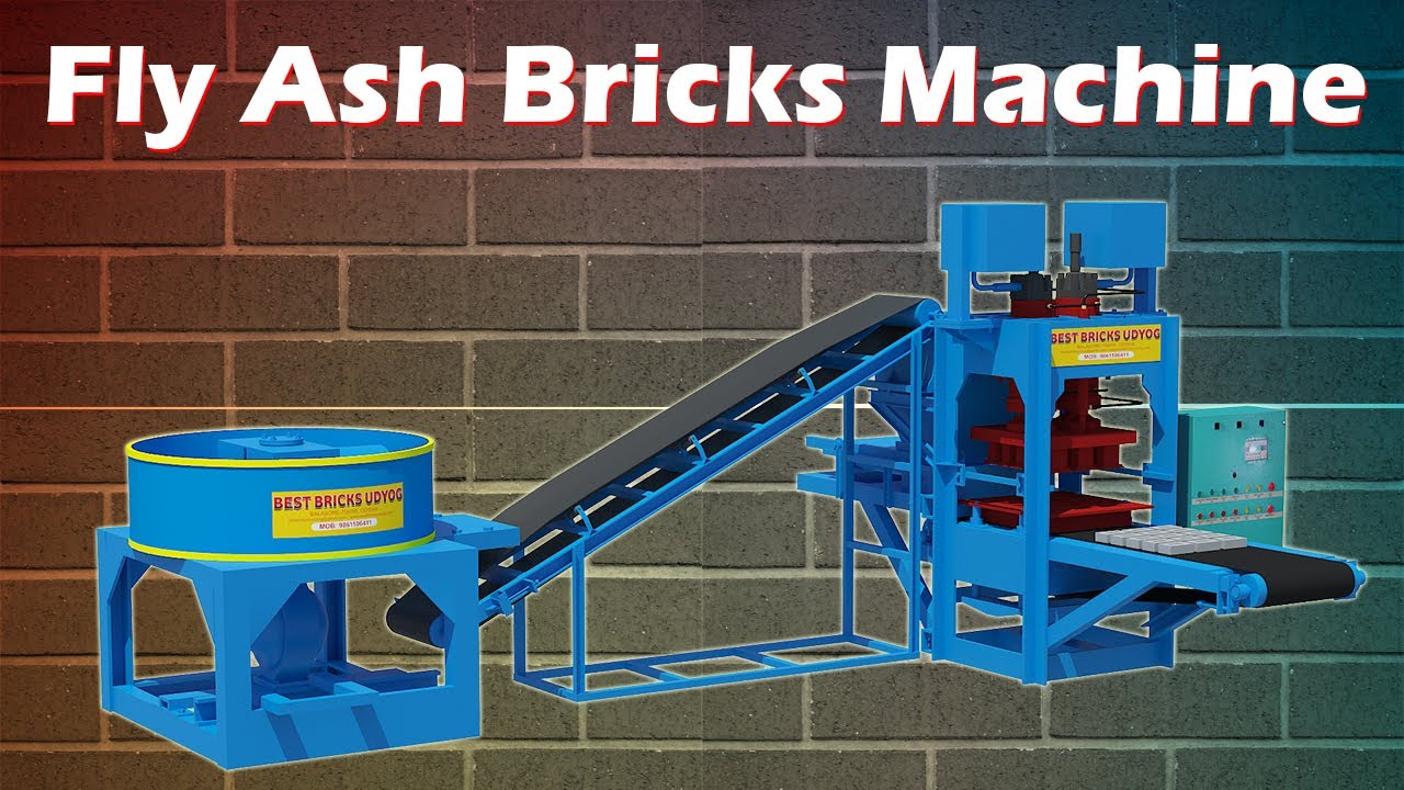 How To Make Fly Ash Bricks | Rotary Fly Ash Bricks Machine | 8658558459 | 8658558458 |  8658558499
