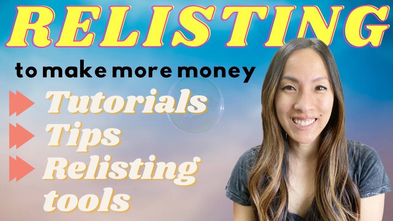 RELIST STALE LISTINGS IF YOU LIKE MAKING MONEY! Relisting Tutorial for Poshmark & eBay