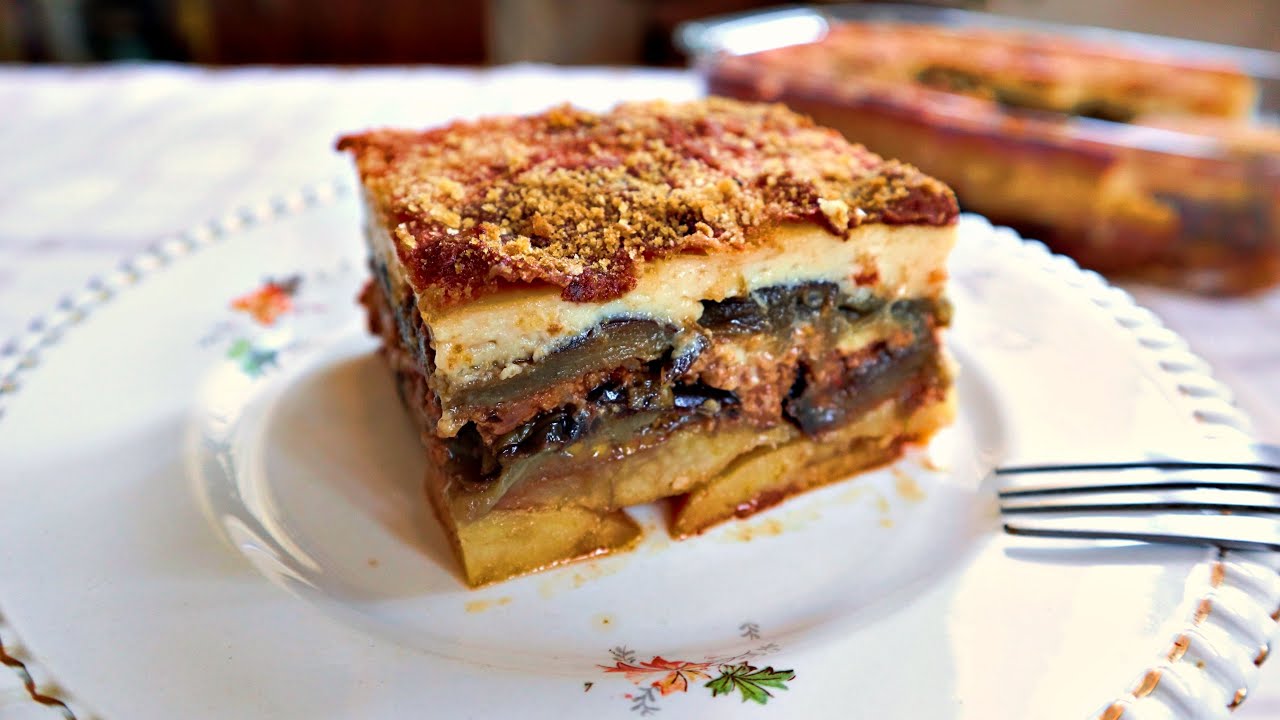 How to Make Greek Moussaka💯Authentic Recipe for Homemade Moussaka 🔝Traditional Moussaka🔥