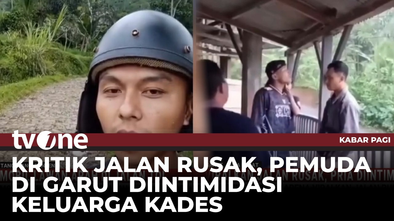 Warga Garut Malah Diintimidasi Keluarga Kades Setelah Viralkan Jalan Rusak | Kabar Pagi