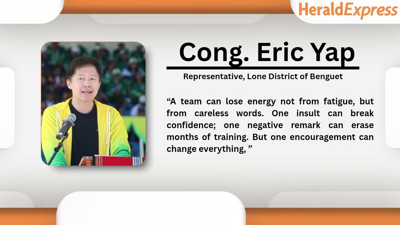CARAA 2026 | Congressman Eric Yap Welcome Message
