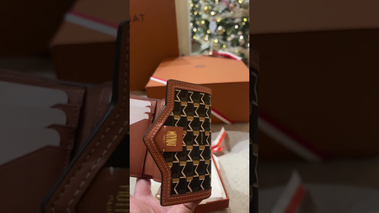 Unboxing Moynat Paris Vanity Strap Ty Toile Brown with my personalized initial and Eiffel Tower 🇫🇷