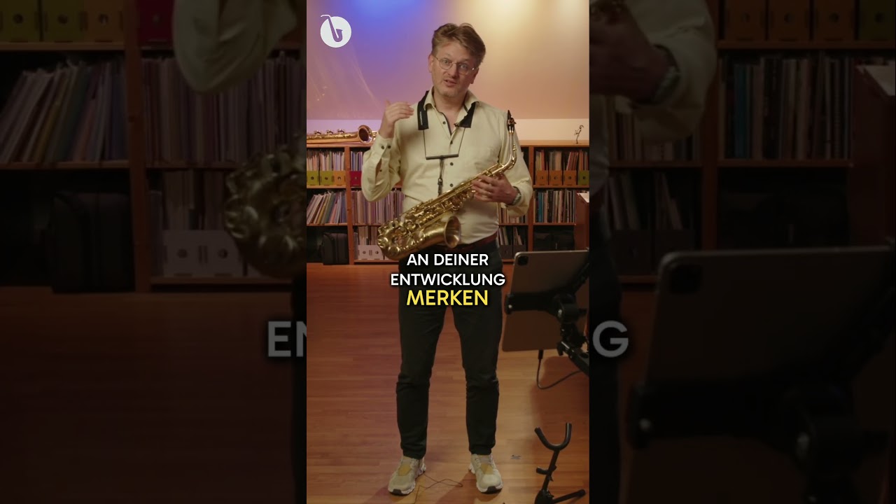 Saxophon lernen: Schnellere Fortschritte durch Selbstaufnahme #saxophonlernen #saxophon&uuml;ben