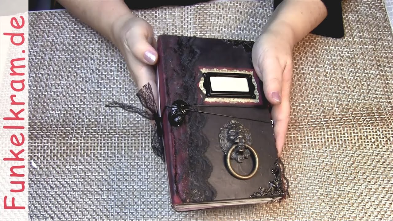 JunkJournal Lady Gothic Flipthrough