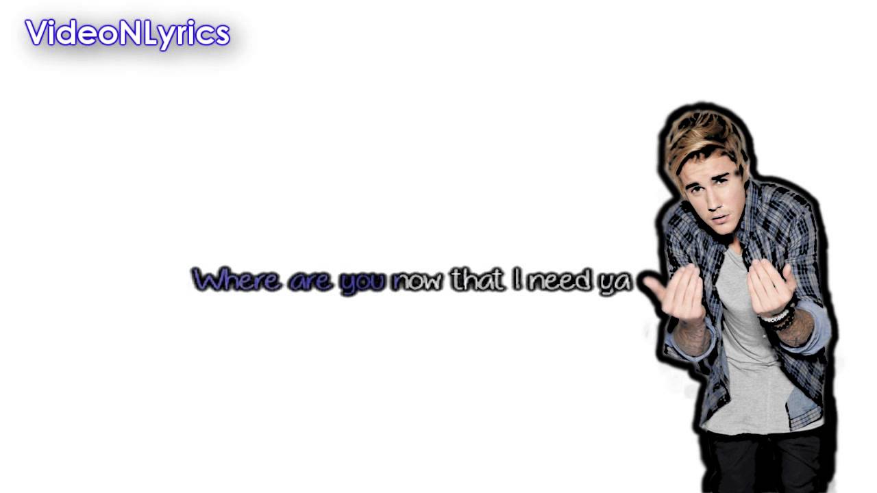 Skrillex & Diplo Feat. Justin Bieber - Where are u now [Karaoke/Instrumental] With Lyrics