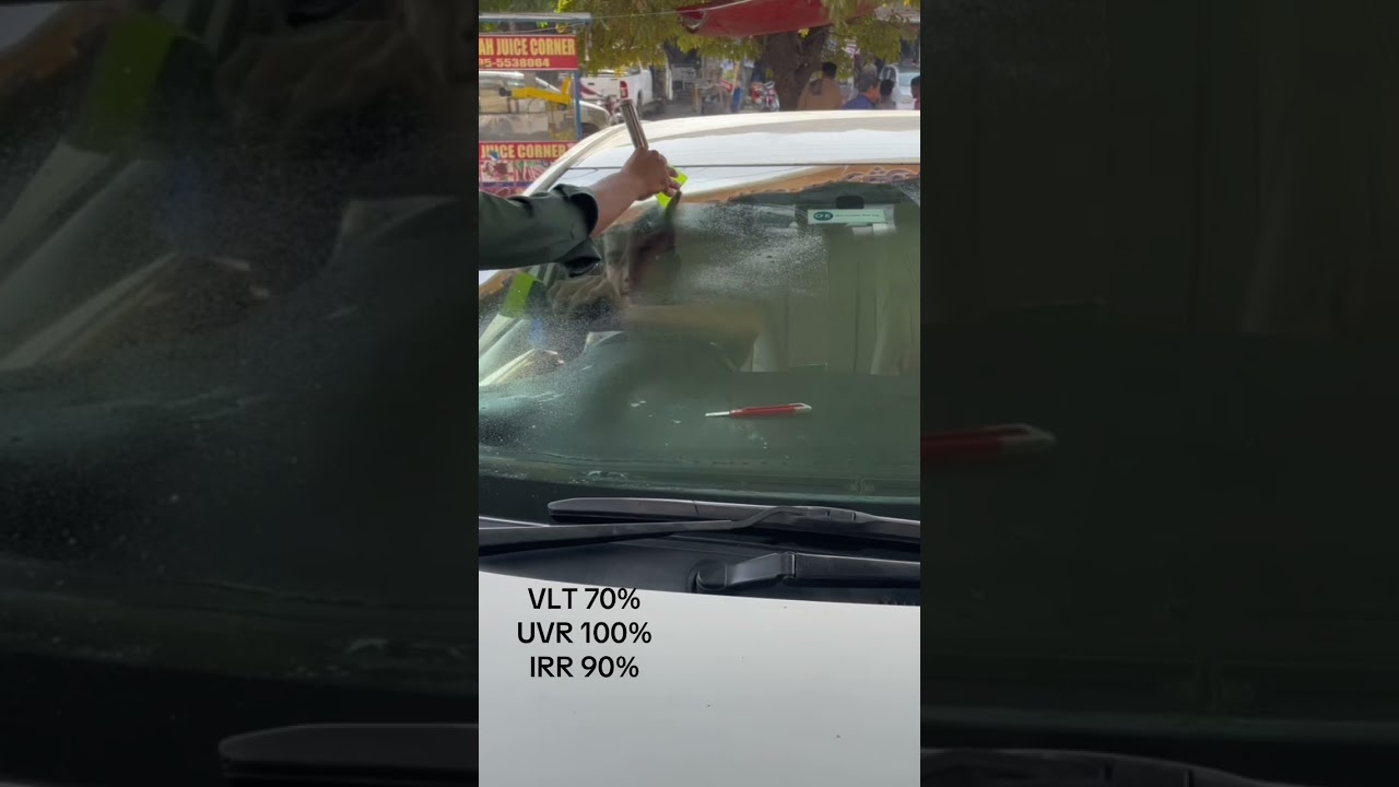 UV solar tint #carlover #ppfprotection #carwindowfilm #modified #janacarpaper