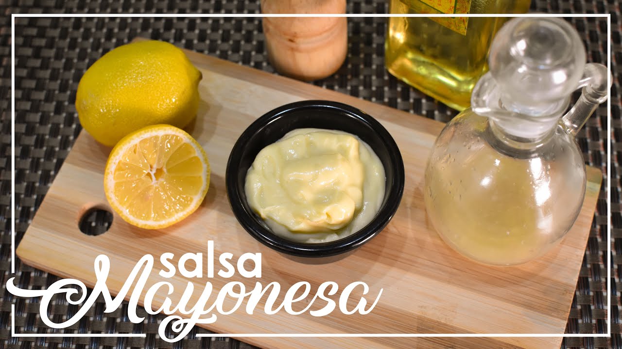 Como hacer salsa mayonesa casera. Explicación paso a paso, historia y tips. Clase de cocina.