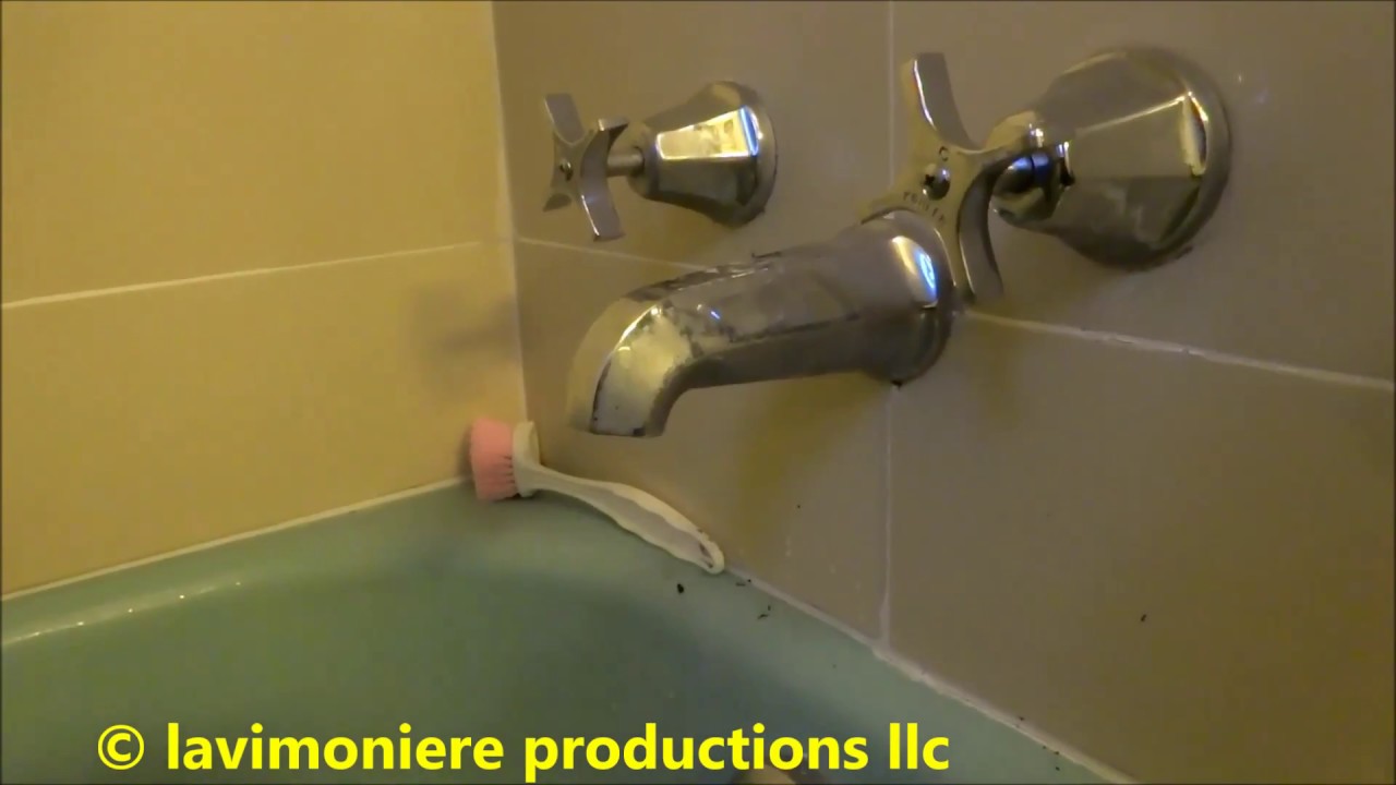 leaking tub faucet