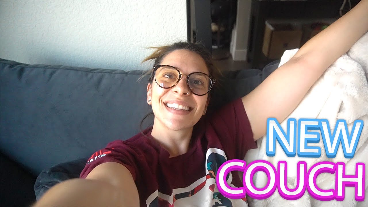 New couch is finally here!!