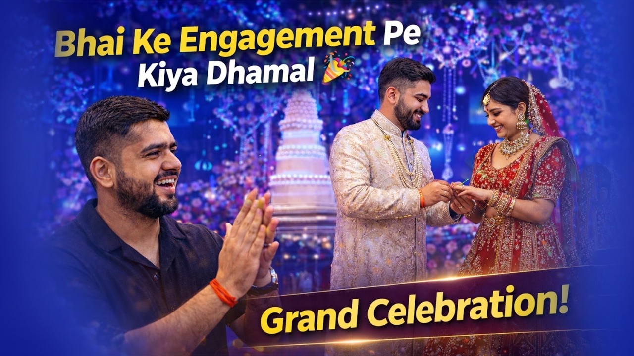 Ring Ceremony Vlog 😍 | Bhai Ki Engagement Ka Special Day