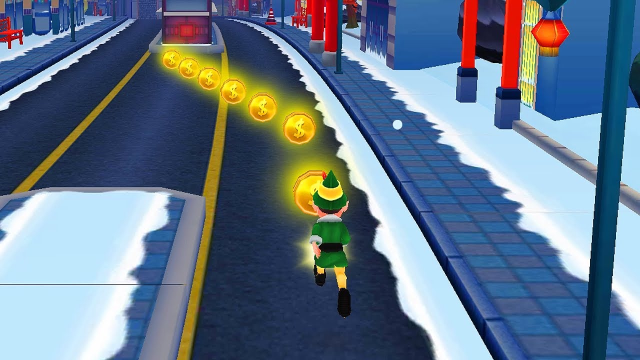 Bus Rush PC Gameplay / Snowball Christmas Update / Endless Running Game
