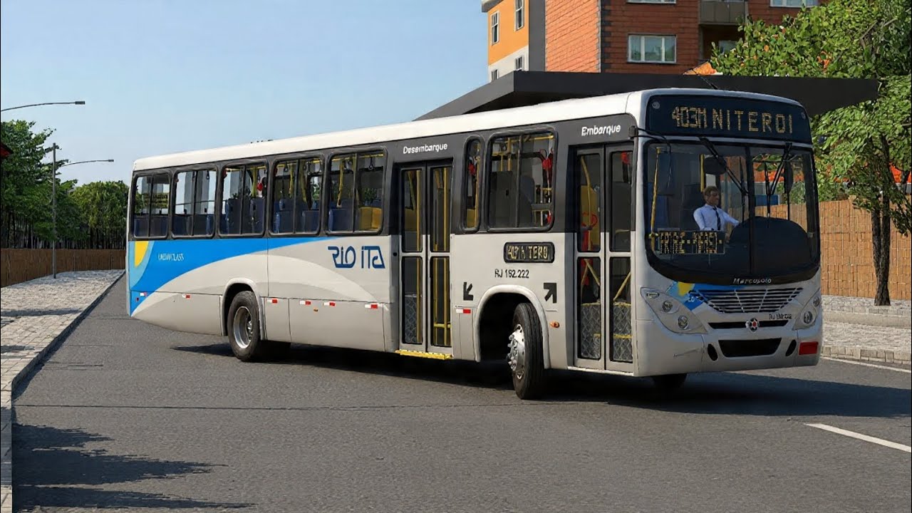 🔵 SAIU!!! LANÇAMENTO!! Marcopolo Torino 2007 MB OF 1722M padrão Rio Ita - Proton Bus Simulador 