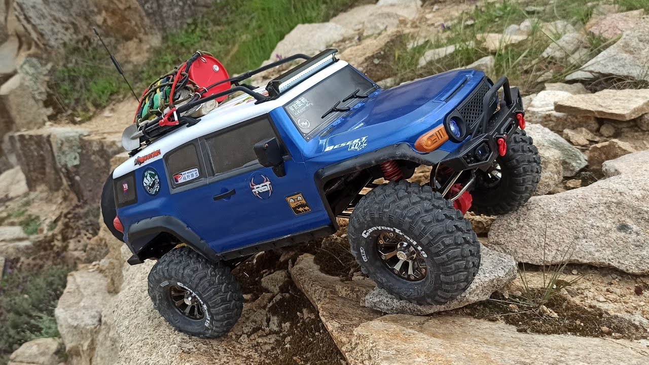 Toyota Fj Cruiser/Rgt  EX86120 Desert Fox Blue 1/10 Rock Crawler Adventure/ 