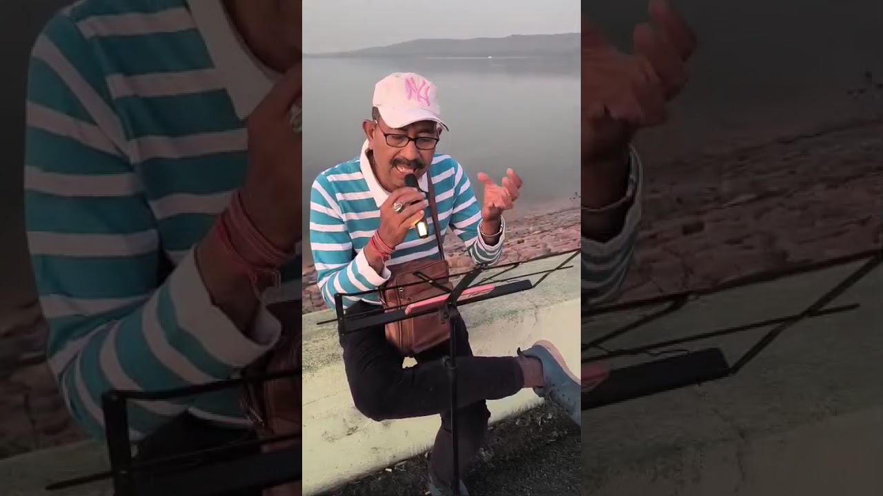 Samne ye kaun aya dilmein hui halchal street singing videography by surama mishra Original kishore 