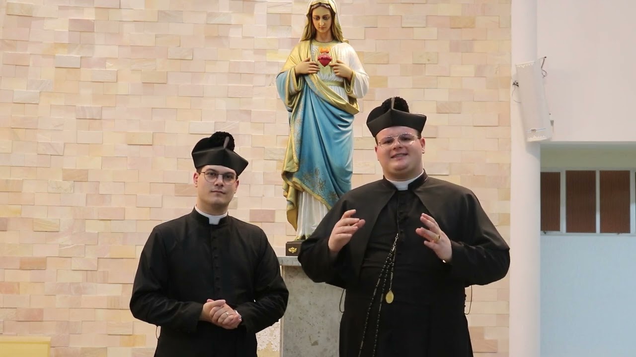 Convite para o 1° Dia da Novena em preparação a 79ª Festa em Honra ao Imaculado Coração de Maria