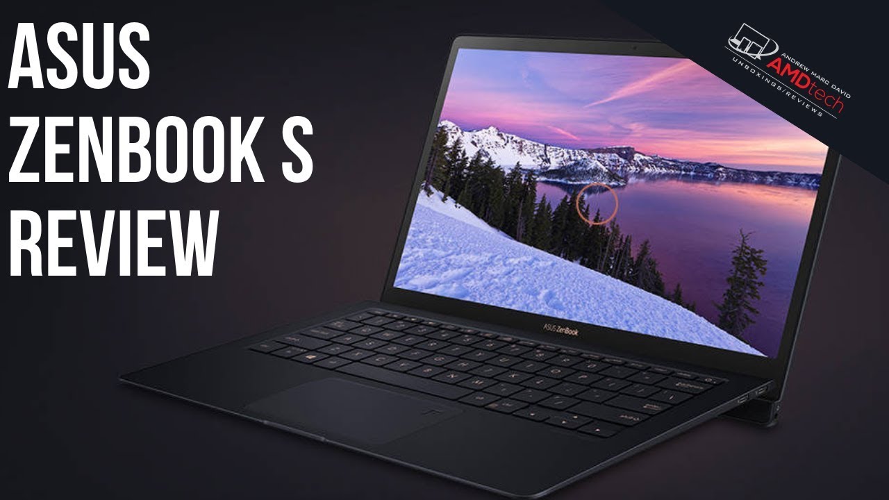 Asus ZenBook S UX391UA Review: Ultraportable Laptop with 4K Display