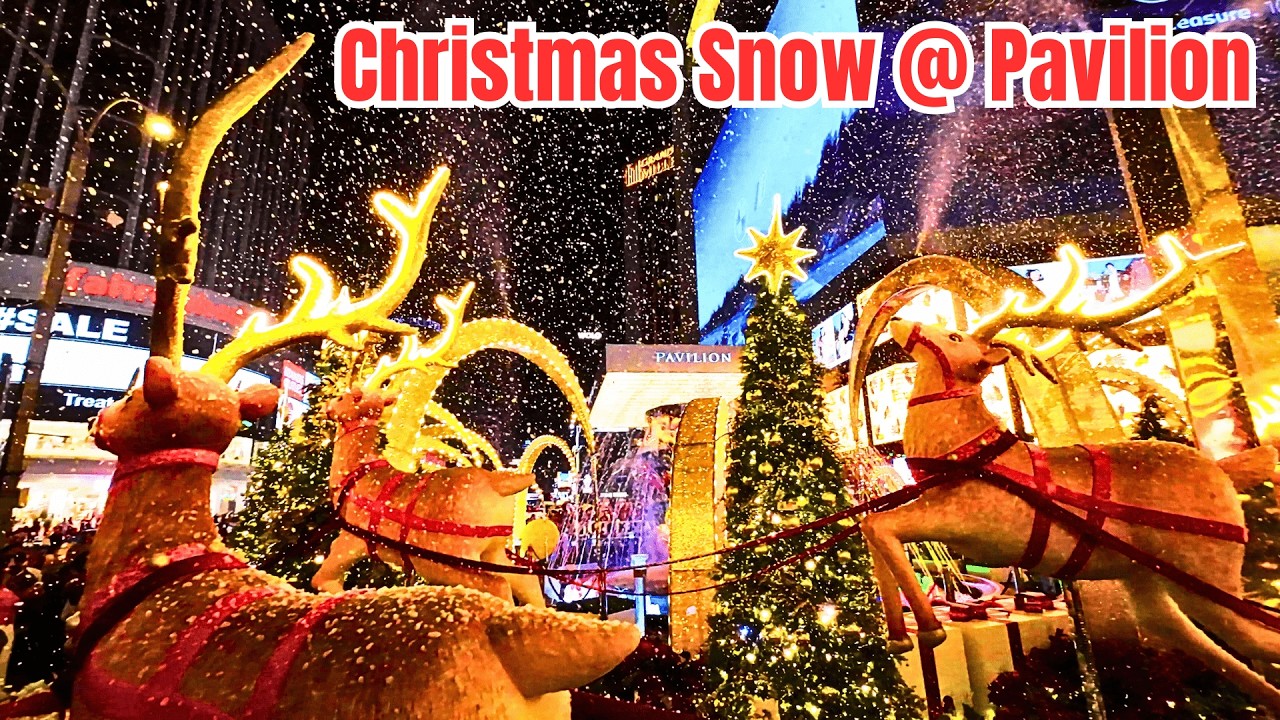 Christmas snow @ Pavilion Kuala Lumpur