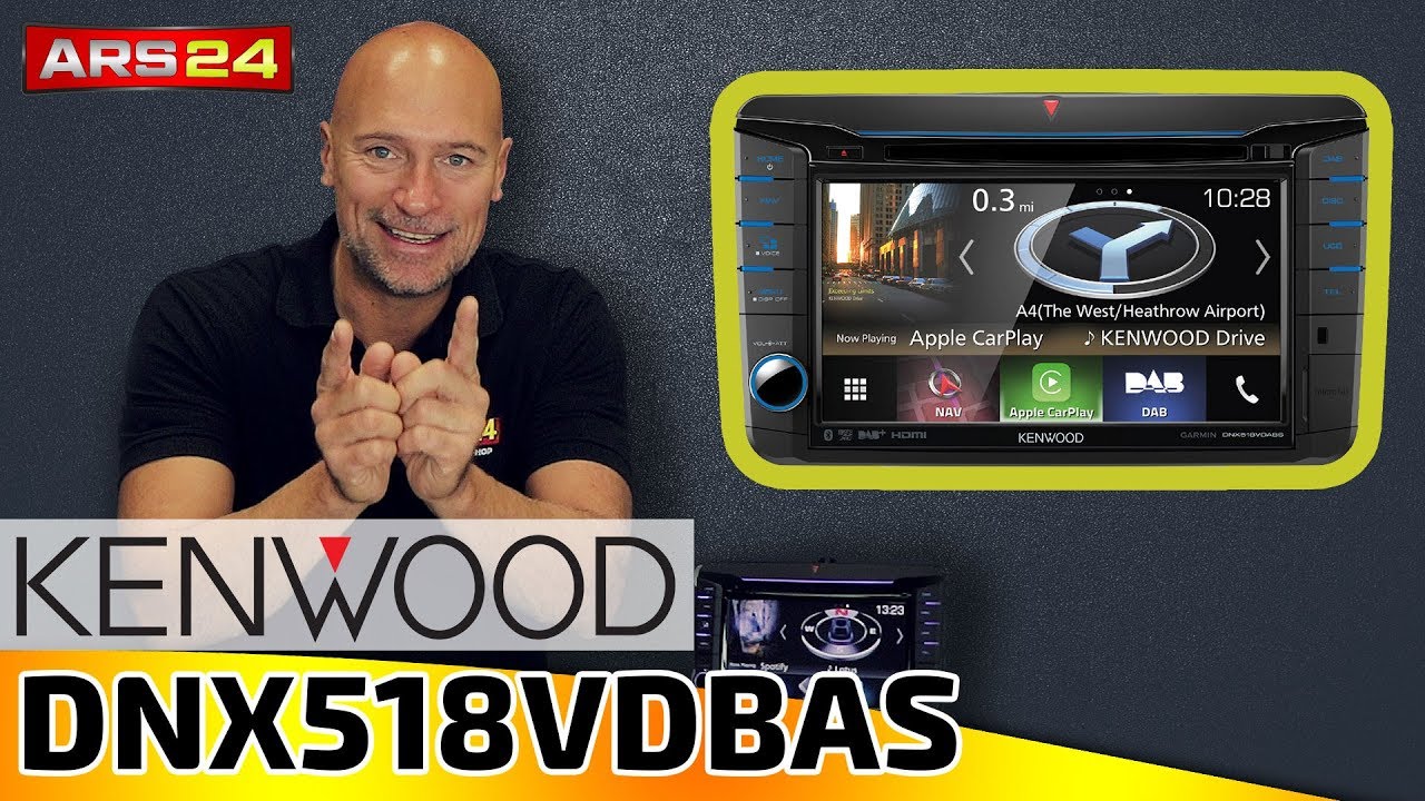 Kenwood DNX518VDBAS | Spezial-Navi für VW-, Seat- & Skoda-Modelle | ARS24