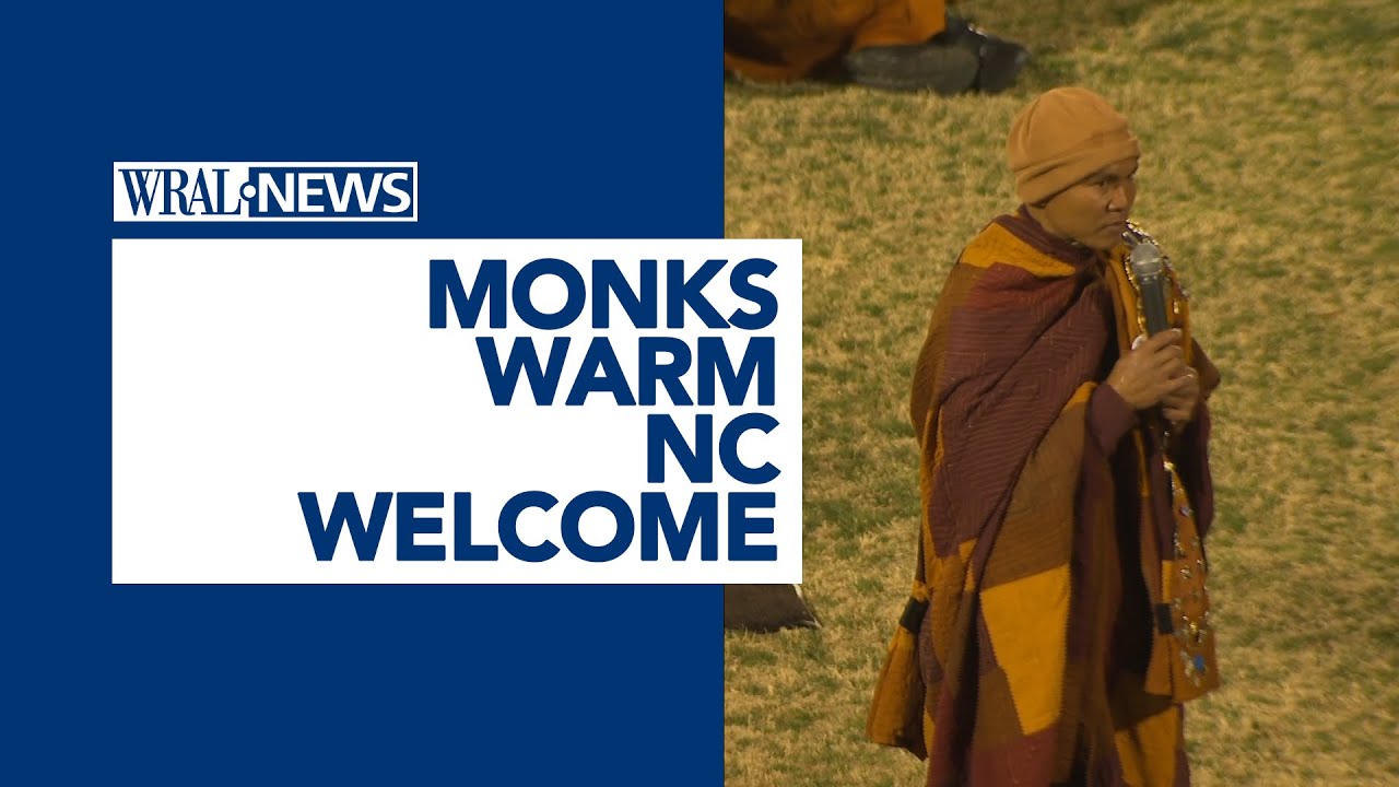 Monks 'Walk For Peace' receives warm welcome in Siler City