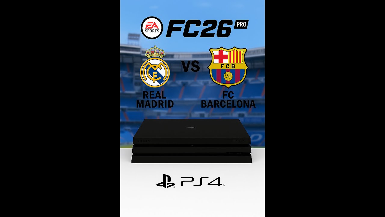 EA FC 26 PS4 Pro Gameplay