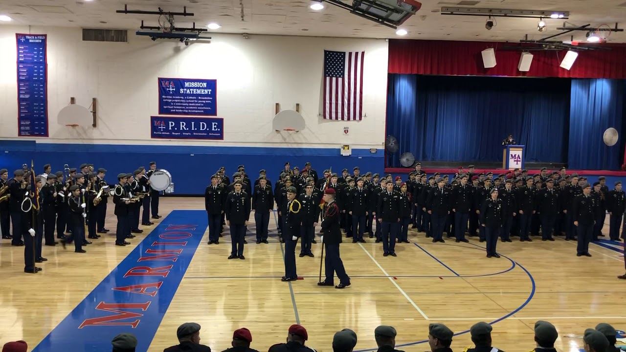 Change of Command Pass & Review Marmion Academy 2019