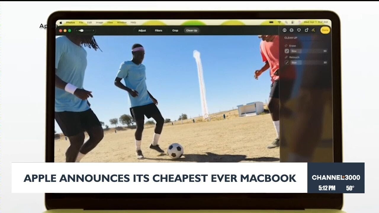 Apple announces cheapest ever MacBook