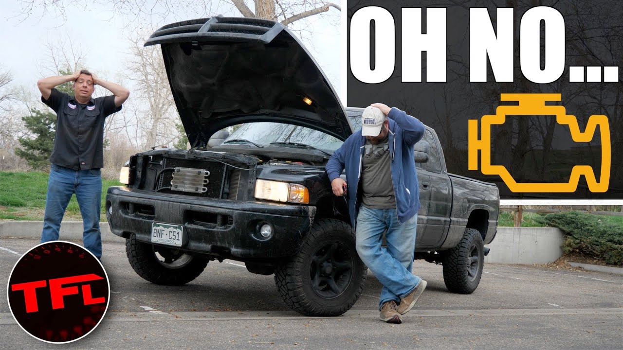 Ну, это нехорошо: вот что сломалось в нашем дешевом Dodge Ram 1500!