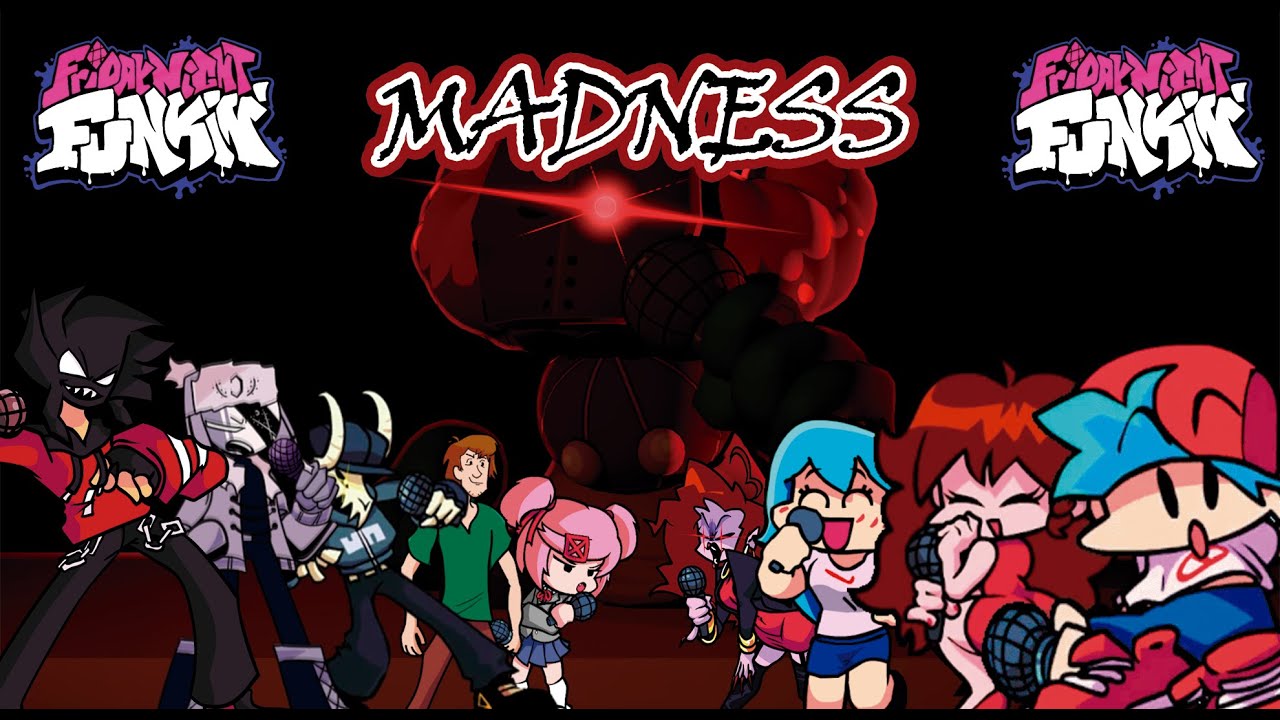 ⭐ MADNESS ⭐ / but Every Turn a Different Character Sings/ 🎤  FNF BETACIUD 🎤