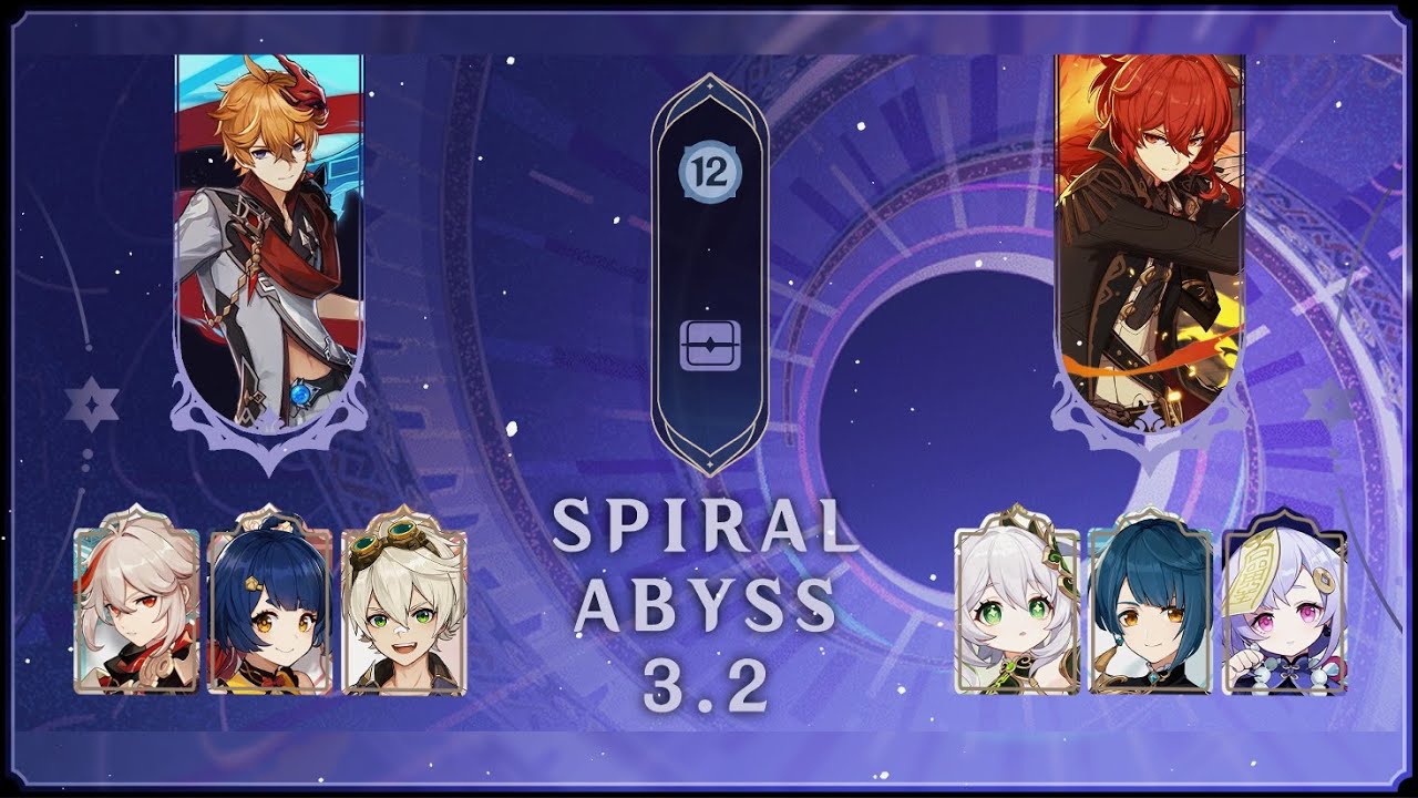 Childe & Diluc - Floor 12 Spiral Abyss 3.2 [Genshin Impact]