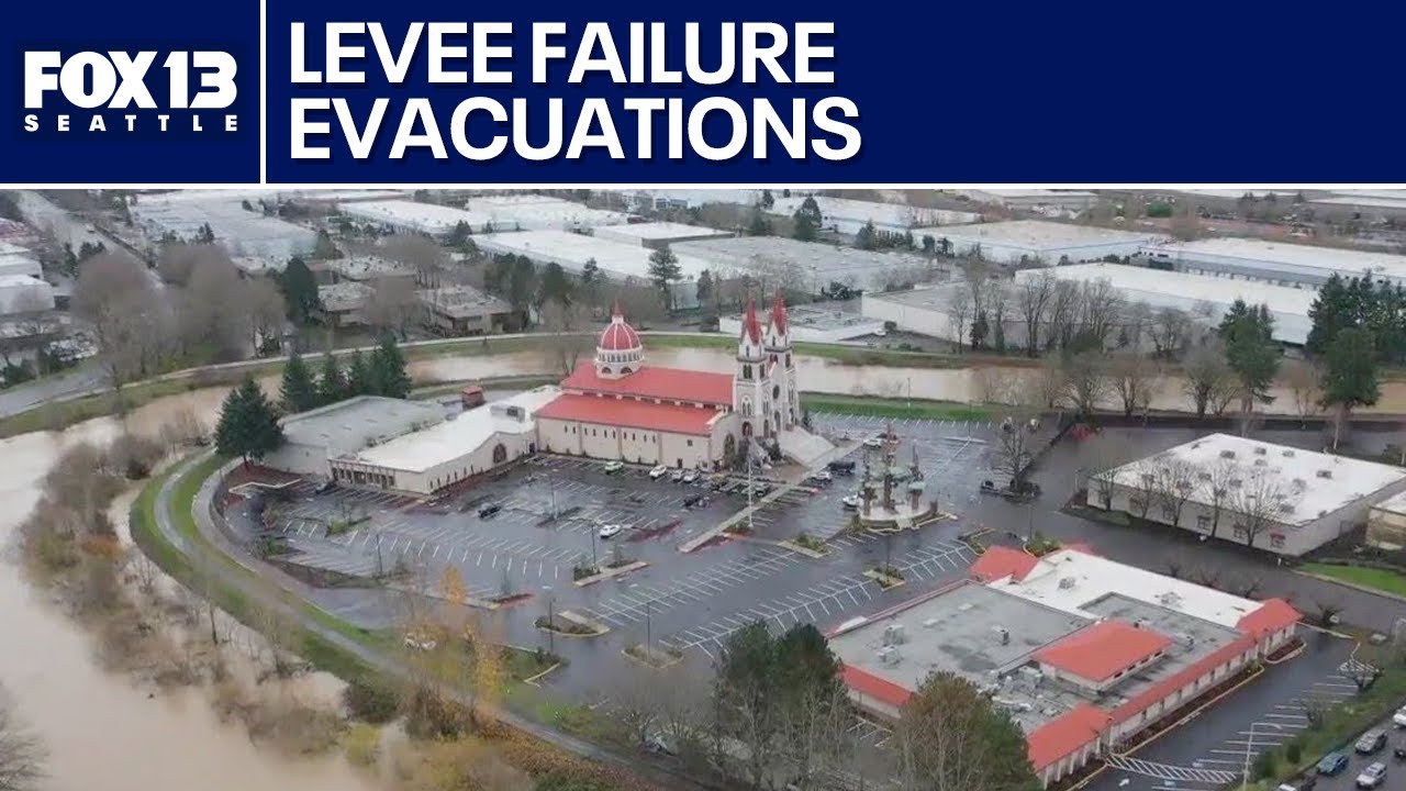 Levee failure along Green River triggers &ldquo;go now&rdquo; evacuations in Tukwila and Kent