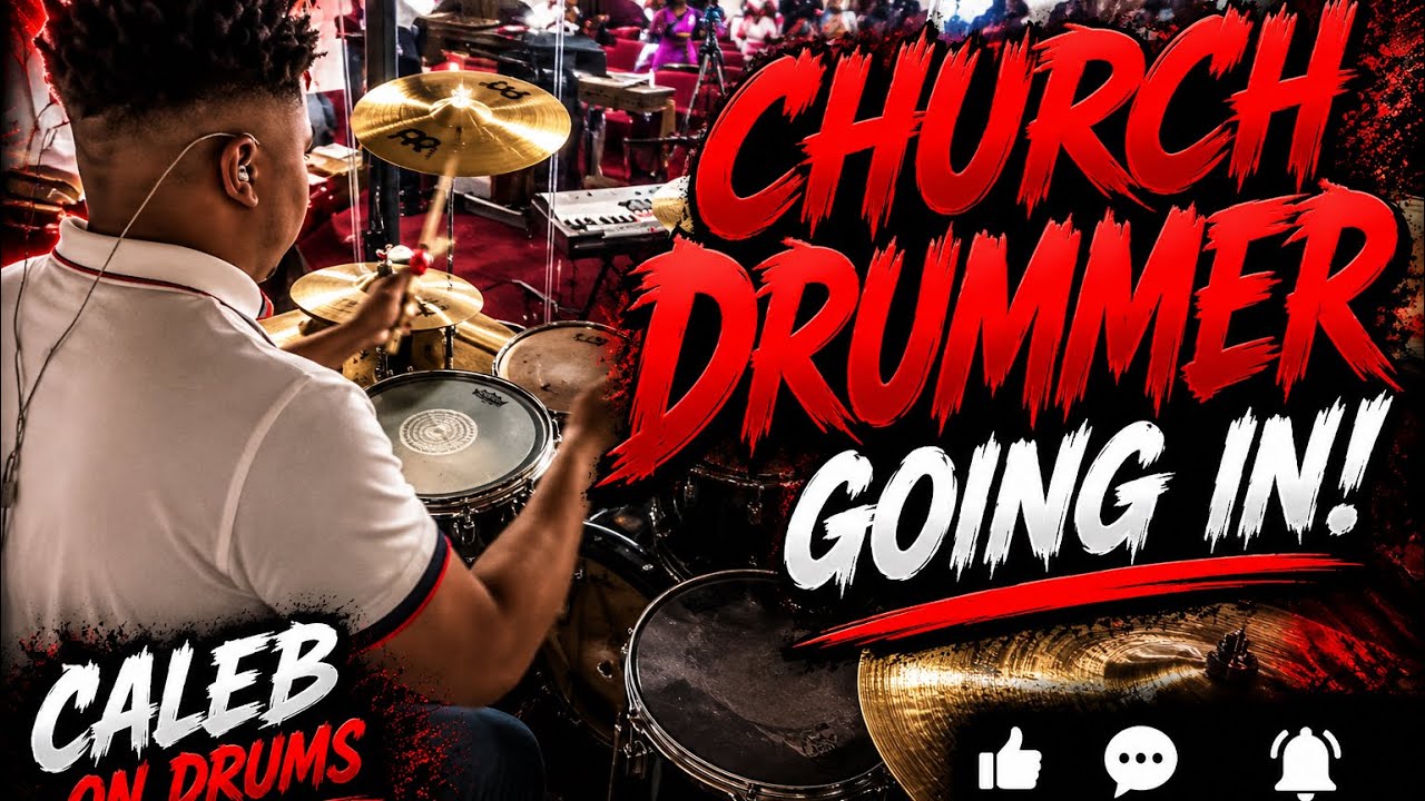 Caleb on drums🔥💯