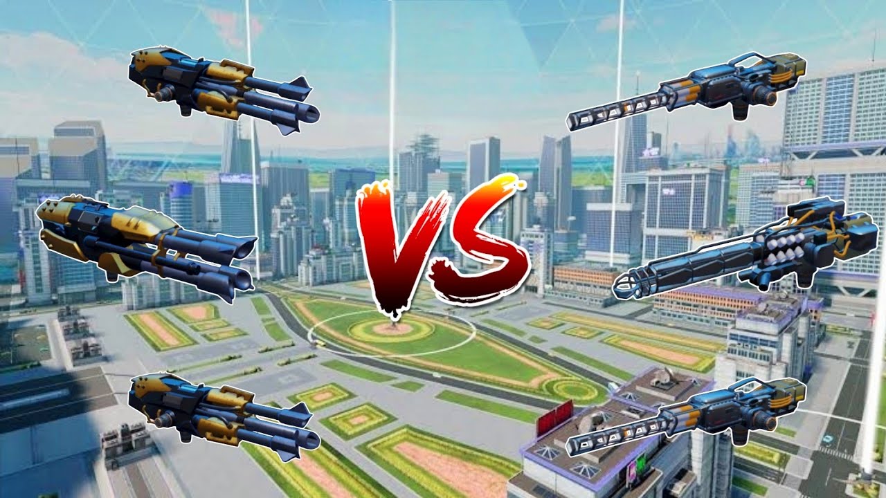 WR🔥New Harmattan-H Harmattan-M VS Lumen-M Lumen-H Weapon Comparison ||WAR ROBOTS||