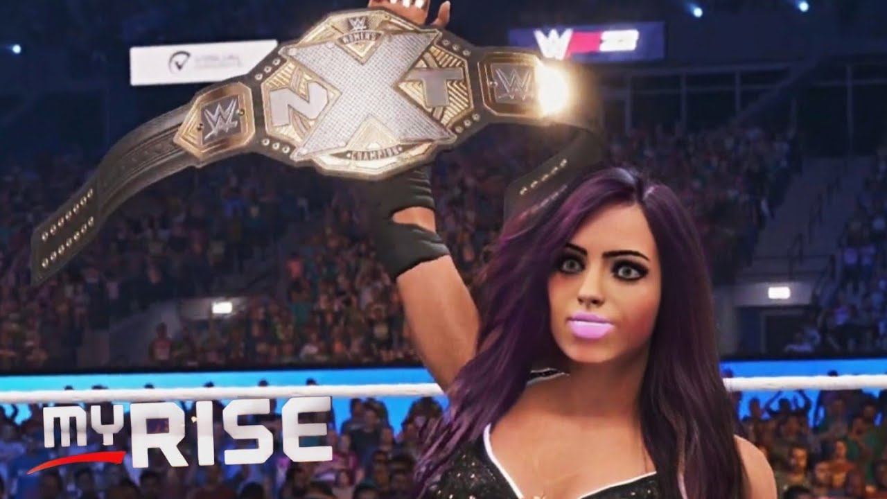 WWE 2K22 Myrise Female Career Story Cutscenes Who is the Liar? NXT Championship