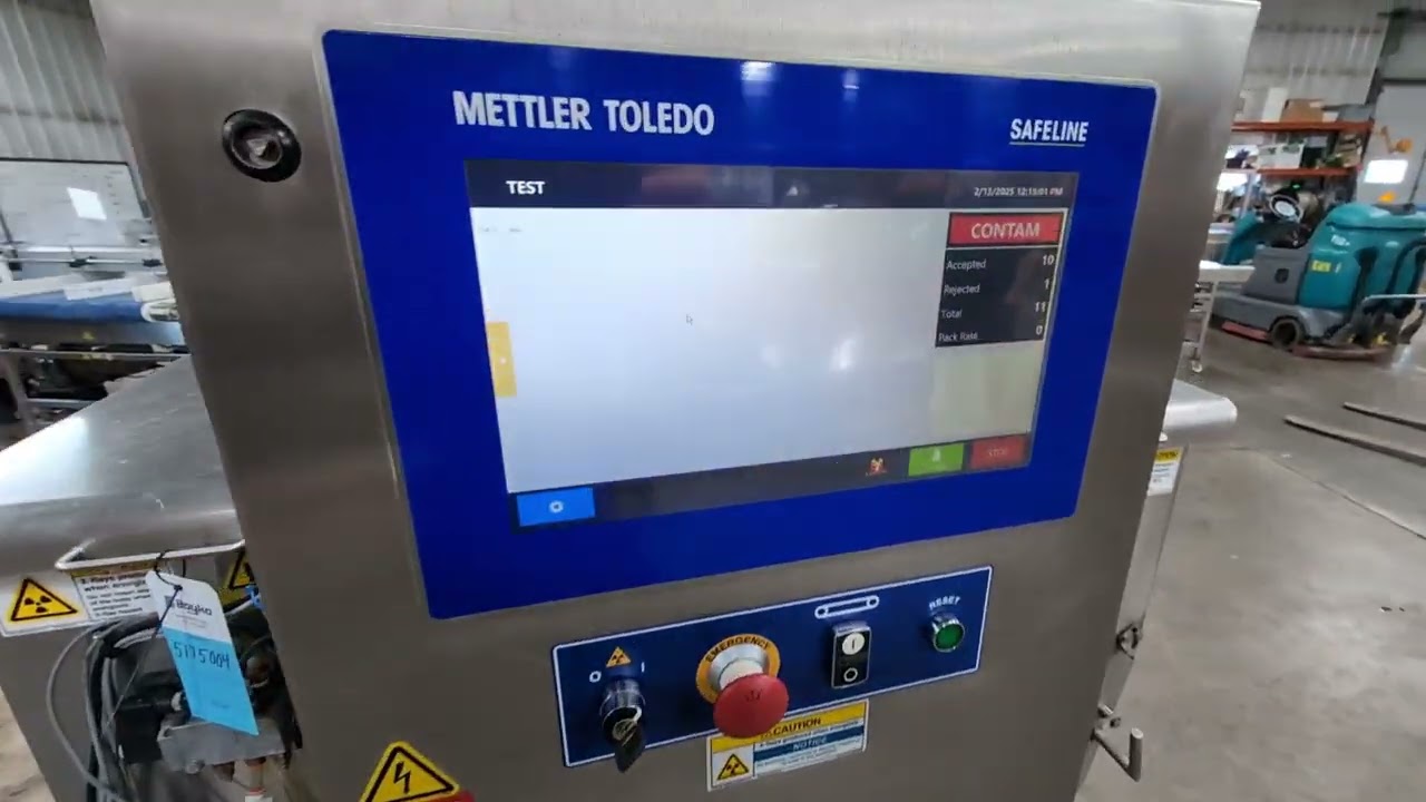 2015 Mettler Toledo X36 X-Ray Inspection System