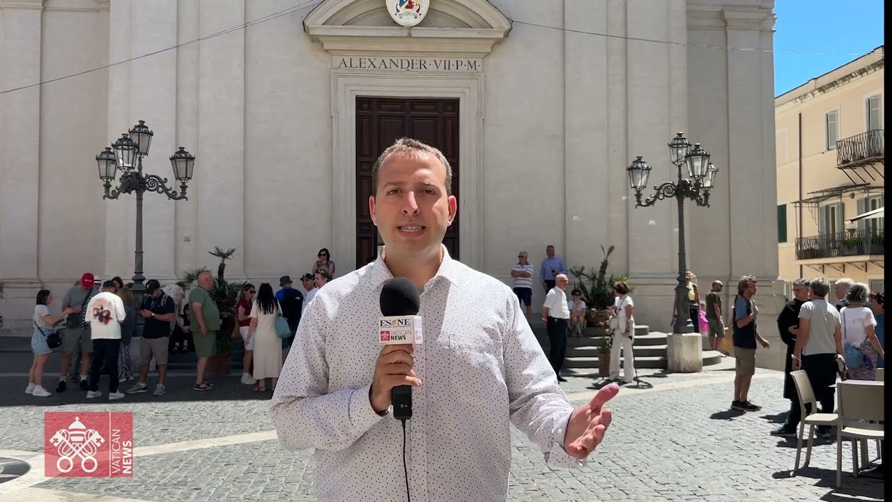 Alegría en la parroquia de Castel Gandolfo ante la visita de León XIV