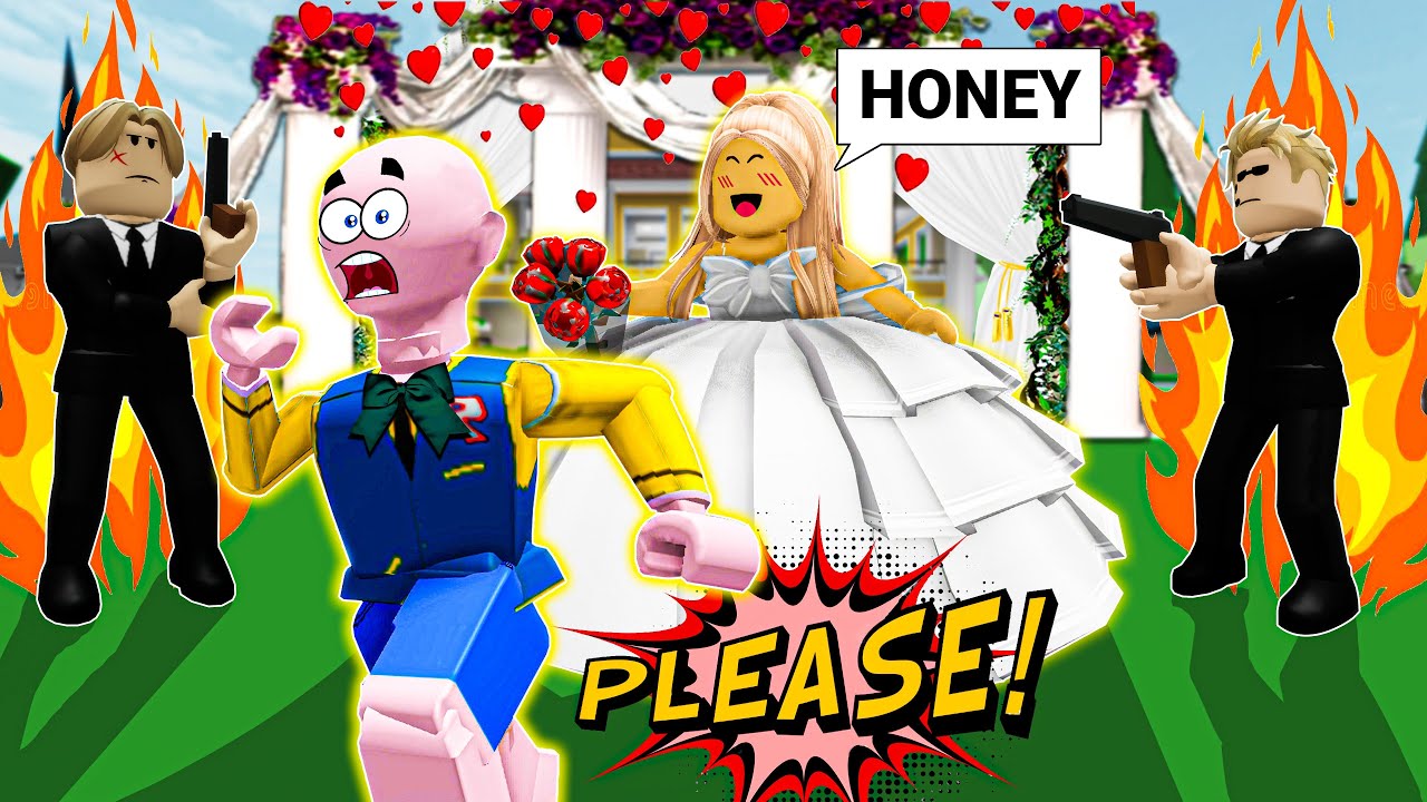 ROBLOX Brookhaven RP - Funny Moments // 🚖 Taxi Run Away From Love