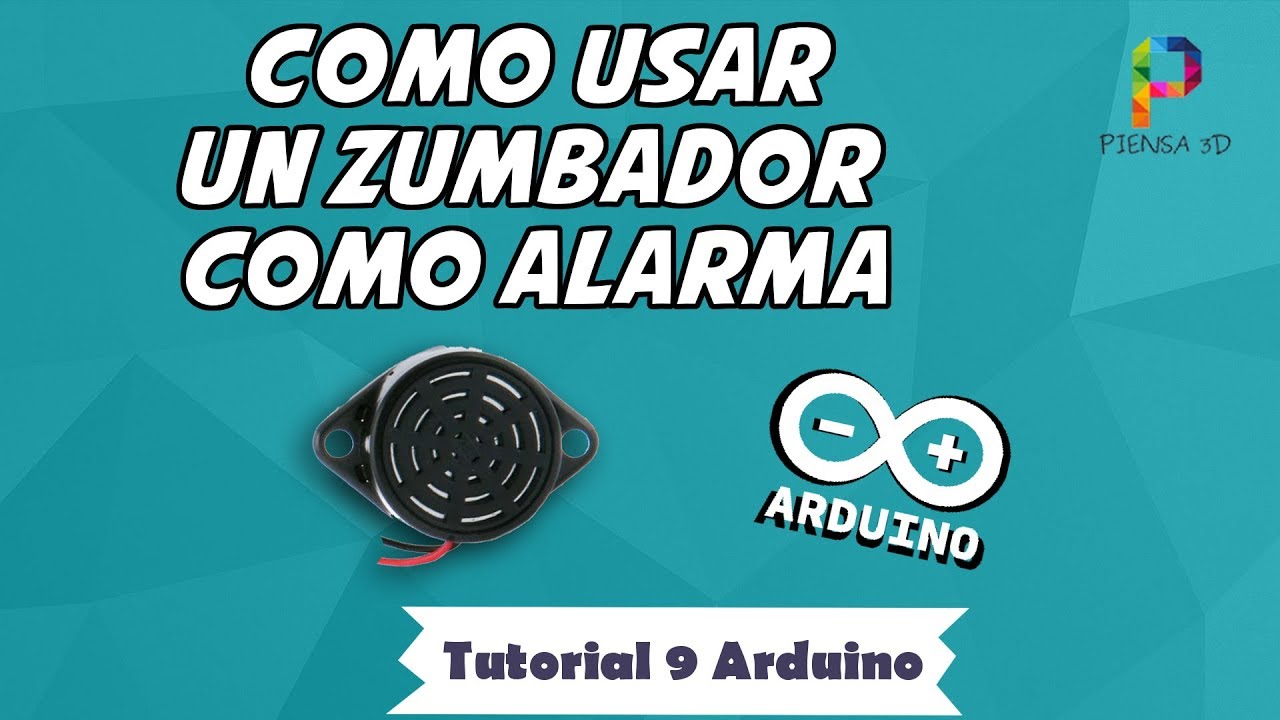 ZUMBADOR como ALARMA 🔔 ► ARDUINO [ TUTORIAL 9 ] ✅