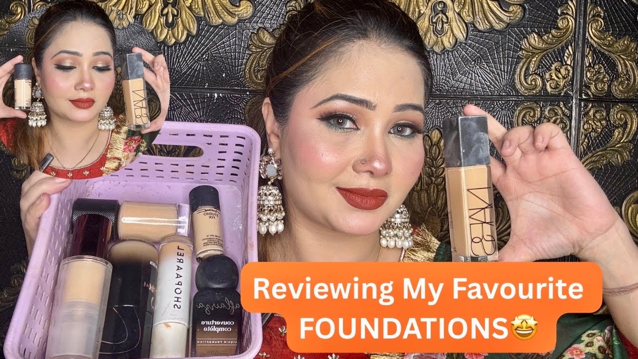 Reviewing My Favourite Foundations From Affordable to High End Range ✅
