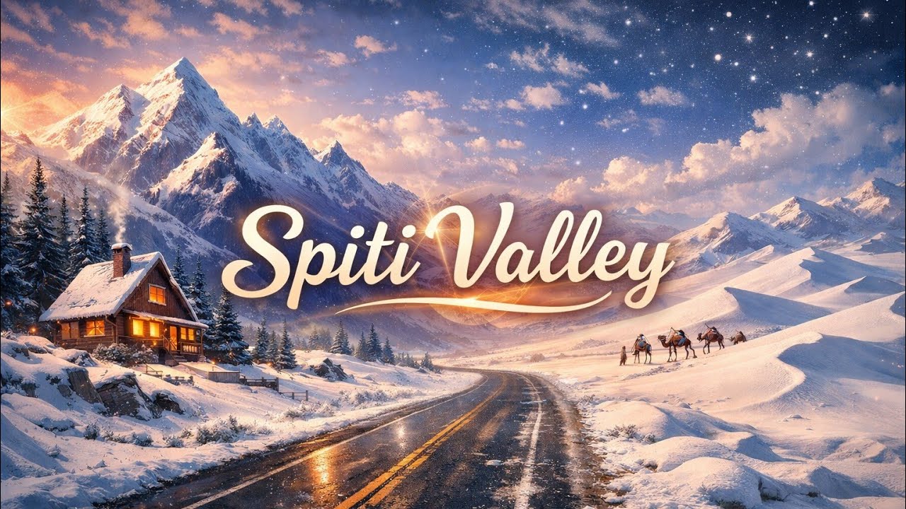 Spiti valley 😱। Himachal pardesh ।most popular cool desert in india । Beautiful place ♥️