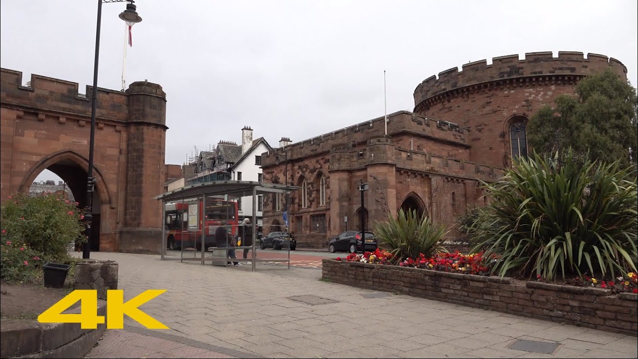 Carlisle Walk: City Centre【4K】