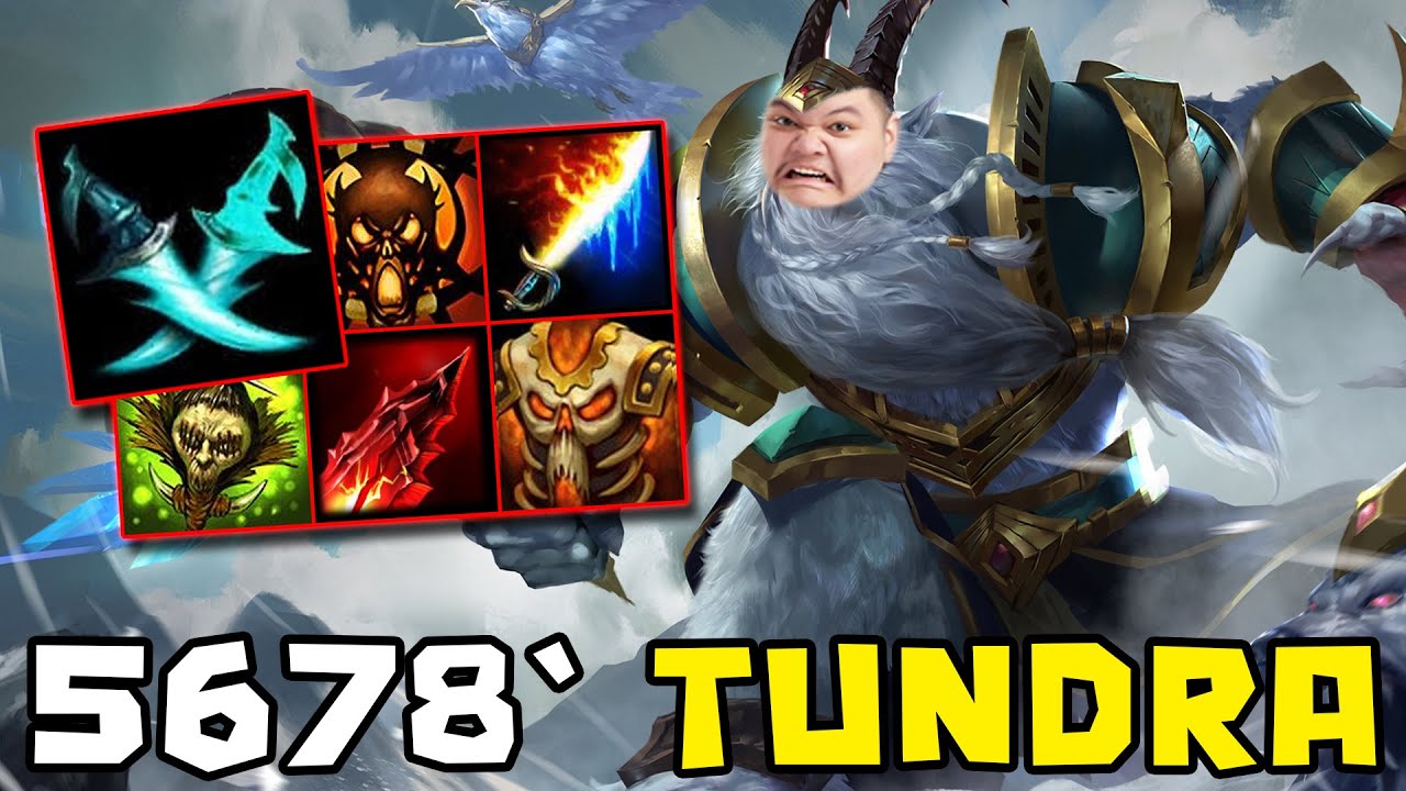 Tundra คลั่ง!! ดาบคู่? | 5678 HoN