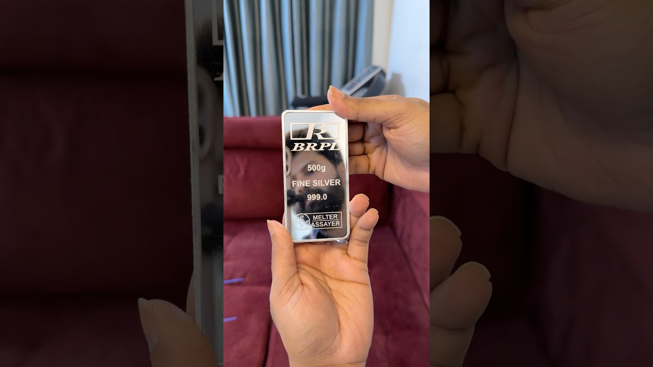 500 gm silver bar vaangitan paah 😍🔥Shadhik Azeez
