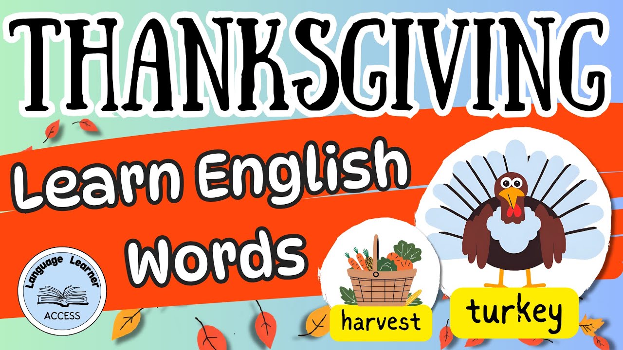 🦃 Урок английского языка для изучения английского как иностранного (ESL) для учащихся средней и с...