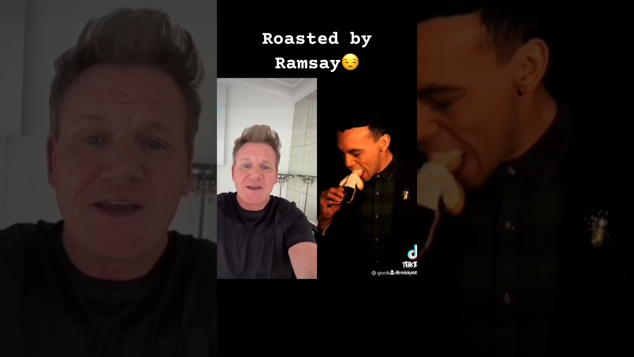 Гордон Рамзи назвал меня пончиком, поэтому я превратил его в пончика...